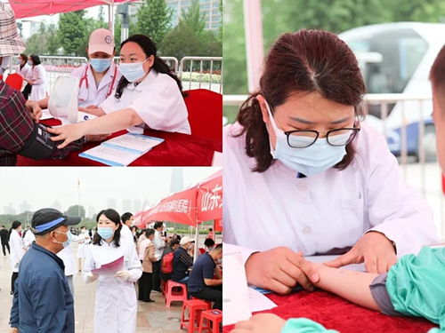 我院参与山东第一医科大学义诊活动 学好百年党史，服务百姓健康